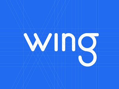 Wing branding lettering logo logo design logotype mvno phone carrier phone company typography wing wings