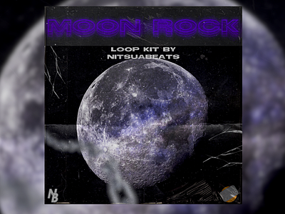 "Moon Rock" Loop Kit Cover branding cover art design graphic design realism