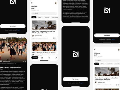 iOS - News App Design