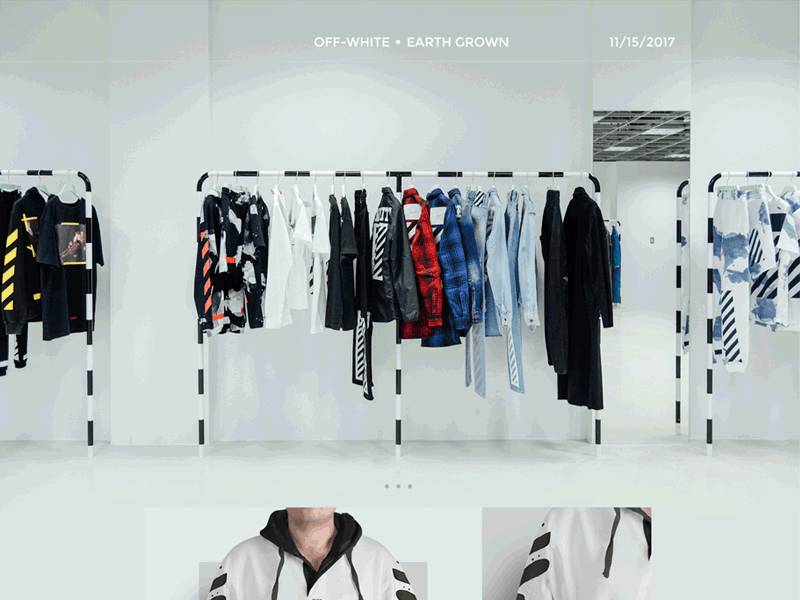 Off White & EG (Concept) clothing design fashion off white website