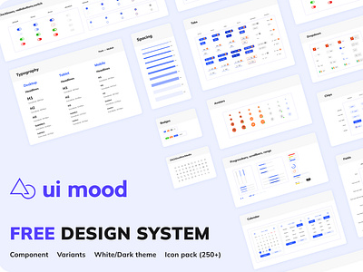 Ui Design System - Free Download by Ui Mood on Dribbble