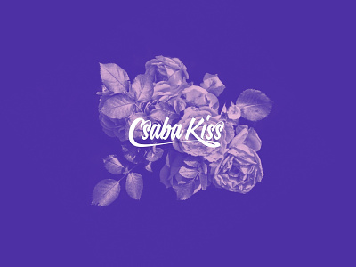 Csaba Kiss branding concept branding corporate design logo purple tattoo