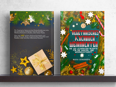 Vegetarisches Kochbuch Weihnachten (Book Cover Design)