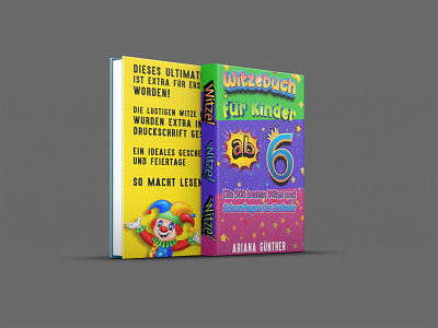 Witzebuch für Kinder ab 6 (Book Cover Design)