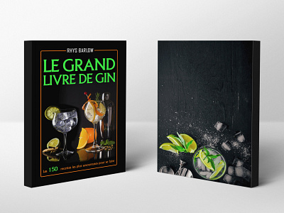 Le Grand Livre De Gin (Book Cover Design)