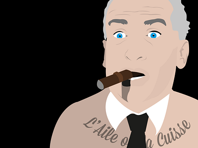 Louis de Funès - Illustration