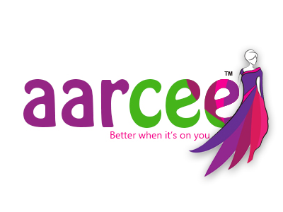 Aarcee cloth store logo design pixel lab pixellab