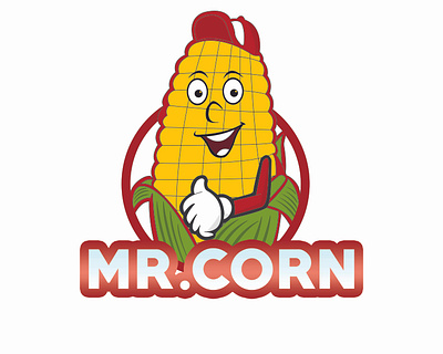 Mascot Design branding business cartoon corn design graphic design illustration logo mascot product design vector
