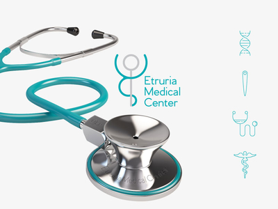 Etruria Medical Center - Brand Identity art direction brand branding corporate identity uiux