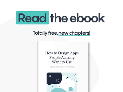 How to Design Apps People Actually Want to Use app design e book ebook product design research testing usability usertesting ux uxui