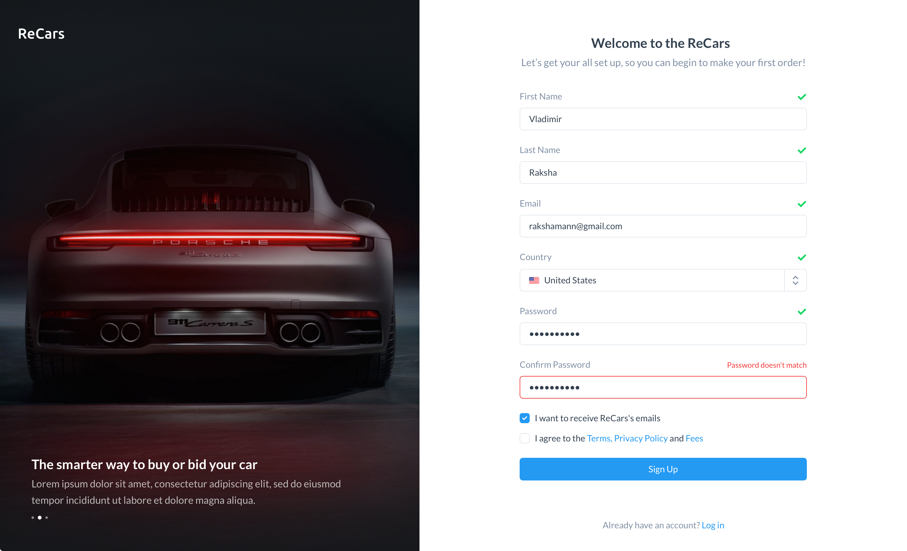 Dribbble - successful_sign_up.png by Vladimir Rakshâ 🇺🇦