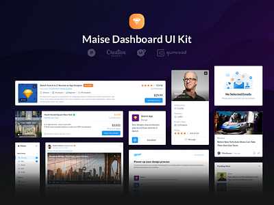 Maise Dashboard UI Kit