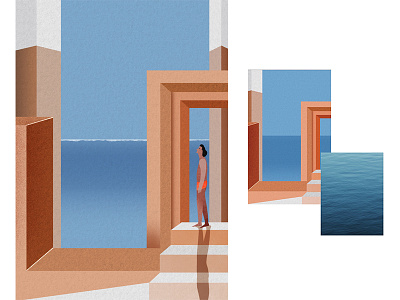 | Summer | drawing edition editorial illustration photoshop watercolor watercolour