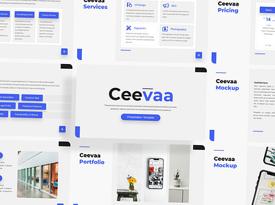 (Update!) Ceeva - Presentation Template powerpoint slide templates