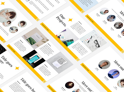 Exploration - Presentation Template business clean company design exploration google slides minimal modern orange powerpoint presentation slide slide deck template yellow