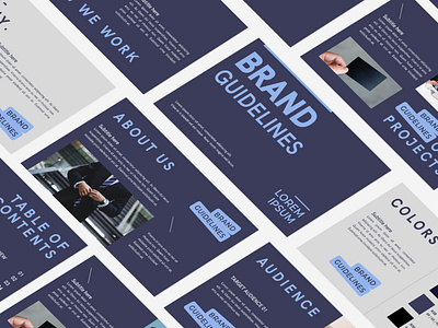 Brand Guidelines Presentation Design