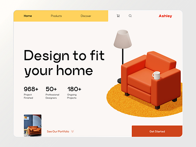 Furniture Agency Landing Page