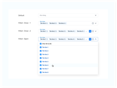 Multiselection UX