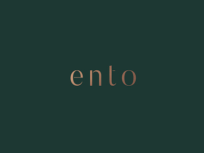 ento art direction branding design graphicdesign identity logo packaging typography