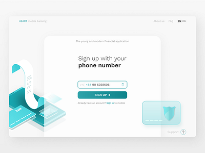 Sign Up Page – Daily UI #001