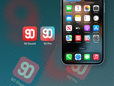 App Icon – Daily UI #005 app app icon branding daily ui dailyui logo music sound ui ux