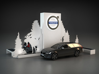 Volvo Outdoor Display R4