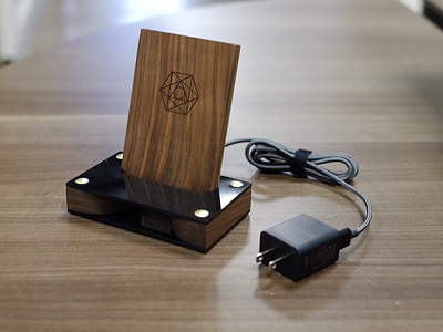 Wireless Charger/Passive Amplifier product design wireless charger