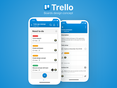 Trello project boards design concept app design design mobile design product design ui uidesign user expirience user interface ux uxdesign web design