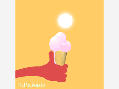PicPacker GIF-Away Weather Forecast after effects gif animation hands illustration motion design oracle particular shape animation weather forecast