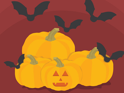 halloween pumpkin vector design graphic design illustration vector