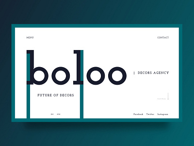 Boloo Landing UI