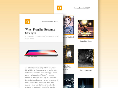 Newsletter UI adobe design illustration illustrator photoshop product ui ux