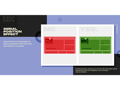 Serial Position Effect - Laws of UX adobe app appdesign design illustration illustrator laws of ux photoshop product productdesign ui ux vector