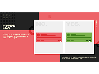 Fitts's Law - Laws of UX adobe app appdesign design illustration illustrator laws of ux photoshop product productdesign ui ux
