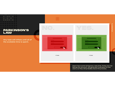 Parkinson’s Law - Laws of UX adobe app appdesign design illustration illustrator laws of ux photoshop product productdesign ui ux