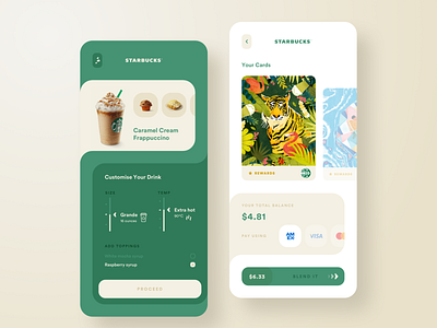 Starbucks - UI Exploration