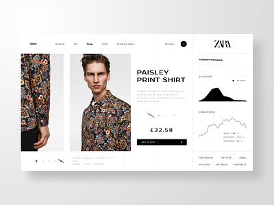 Zara - Web UI Exploration