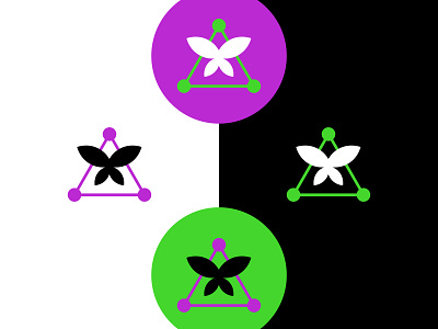 Butterfly logo branding flat logo noteviews vector