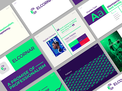 Elcornar Guidelines artwork branding design design logo logotype ui