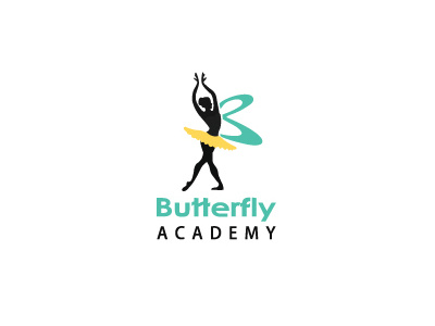 butterfly logo academy artwork branding butterfly design illustration logo