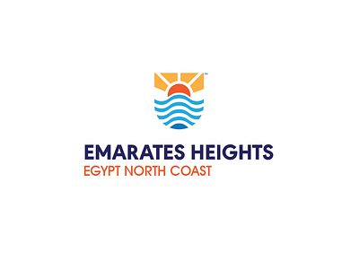 Emarates Heights logo logo logofolio. branding.