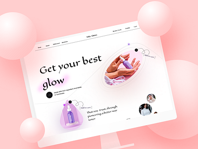 ecommerce (ux/ui) landing page