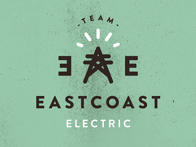 Eastcoast Electric Logo - Concept 1 branding identity logo logo design type typography
