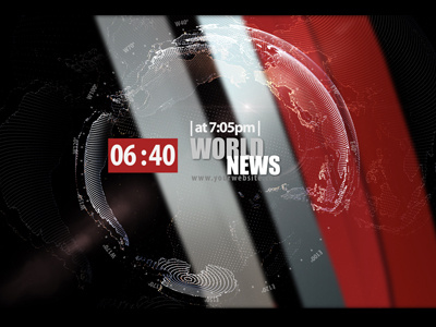 News AE Template Preview 01 3d 3dsmax after effects animation news template video