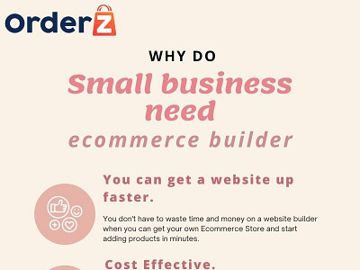 Why Do Small Business Need eCommerce Builder - OrderZ best website builder india create web page online make your own website online website development website design sites