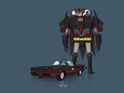 If They Could Transform - 6t -6 80s batmobile cars cartoons popculture retro robots series transformers