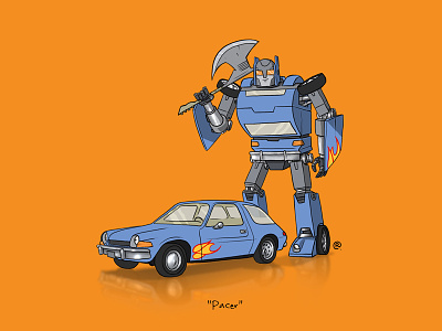 If They Could Transform - Pacer 80s cars cartoons pacer popculture retro robots series transformers waynesworld