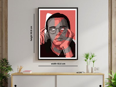 "Bobby Tarantino" - Celebrity Portrait 2d art avatar celebrity potrait contemporary art design illustration