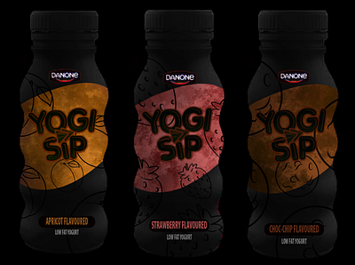 Yogi sip - package design 2d design graphic design package design