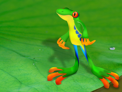 Frog frogs illustration